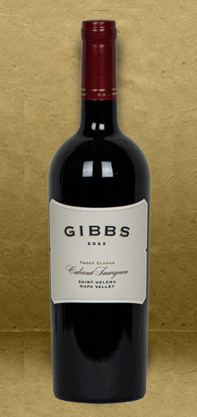 Gibbs Three Clones Napa Valley Cabernet Sauvignon 2022 Red Wine